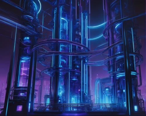 mainframes,reactor,refinery,cyberia,tubes,pipes,conduits,biorefinery,tron,conduit,heavy water factory,electric tower,levator,cybercity,industrial tubes,cybertown,hvdc,ovonics,precipitators,silico,Conceptual Art,Daily,Daily 16