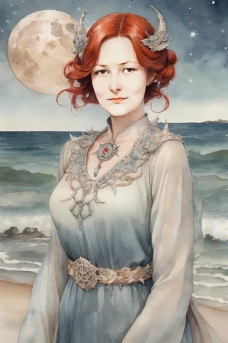 niffenegger,anchoress,caramon,demelza,margairaz,the sea maid,ceremonials,ariadne,aslaug,behenna,lyonesse,celtic queen,elenore,sansa,rem in arabian nights,boudicca,huiraatira,deirdre,etain,noblewoman,Digital Art,Watercolor