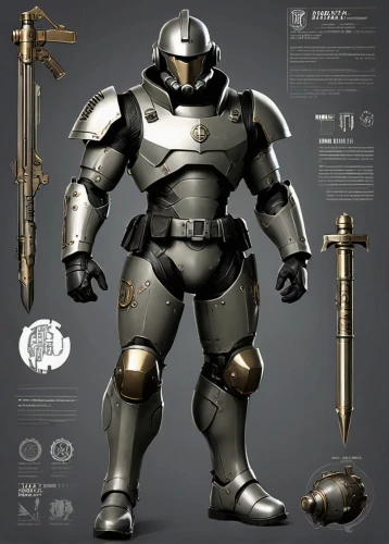 knight armor,cylon,knight,steelman,heavy armour,battlesuit,armored,lorica,armored animal,armors,fullmetal,knightly,tinman,steel helmet,armour,armoured,armor,crusader,ironist,megalon,Unique,Design,Character Design
