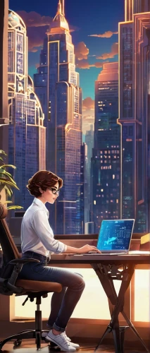 blur office background,modern office,man with a computer,girl at the computer,night administrator,secretariats,working space,offices,office desk,desktops,salaryman,office worker,desk,cybertown,neon human resources,sci fiction illustration,computerologist,computability,background image,cybercity,Illustration,Vector,Vector 16
