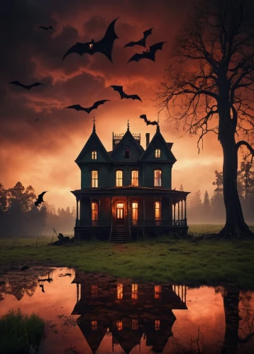 witch house,haunted house,witch's house,the haunted house,halloween background,house silhouette,halloween scene,creepy house,halloween wallpaper,haunted castle,halloween and horror,hauntings,gothic style,ghost castle,fantasy picture,gothic,dreamhouse,covens,bewitched,halloween poster,Photography,Artistic Photography,Artistic Photography 14
