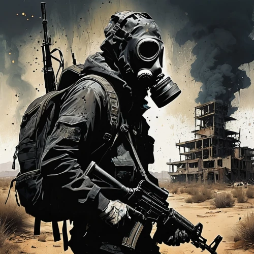 postapocalyptic,smoke background,gas mask,lost in war,chernovol,post apocalyptic,wasteland,sandstorm,dustbowl,wastelands,pollution mask,respirator,apocalyptic,spetsnaz,poison gas,war correspondent,eod,cbrn,apocalypse,pollution,Conceptual Art,Sci-Fi,Sci-Fi 01