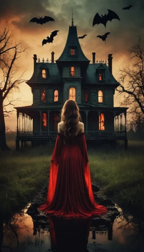 witch house,witch's house,the haunted house,haunted house,house silhouette,halloween poster,halloween and horror,coven,hauntings,conjuring,creepy house,vampire woman,bewitching,vampyres,gothic woman,dreamhouse,woman house,red riding hood,doll's house,bewitched,Photography,Artistic Photography,Artistic Photography 14