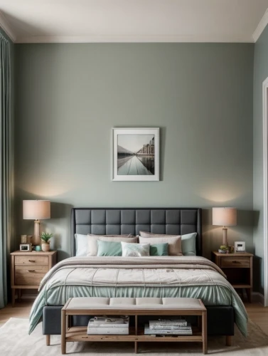 sage green,bedstead,limewood,danish room,fromental,headboards,bedroom,chambre,headboard,guest room,guestroom,danish furniture,bedroomed,bedchamber,zoffany,bedrooms,hemnes,daybeds,sage color,modern room