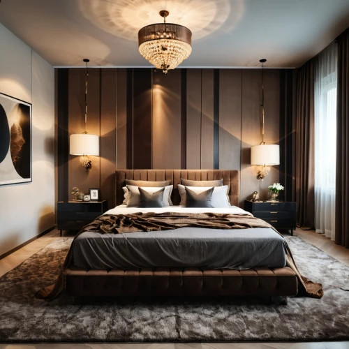 chambre,headboards,contemporary decor,modern room,sleeping room,bedchamber,modern decor,interior decoration,guest room,guestrooms,wallcoverings,luxury home interior,interior modern design,bedroomed,great room,interior design,bedrooms,headboard,ornate room,guestroom,Photography,General,Realistic
