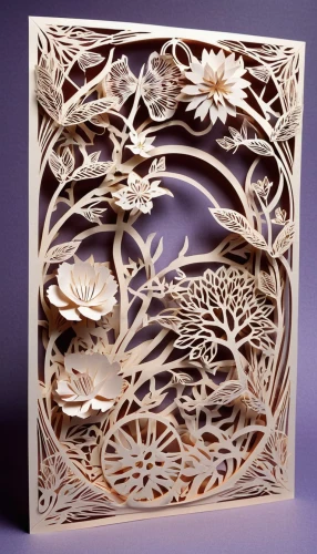 wood carving,carved wood,the laser cuts,woodburning,woodcarving,marquetry,card box,wisteria shelf,insect box,decorative frame,hand carved,openwork frame,floral and bird frame,art nouveau frame,wood art,ornamental wood,lalique,tea box,paper art,metal embossing,Unique,Paper Cuts,Paper Cuts 03