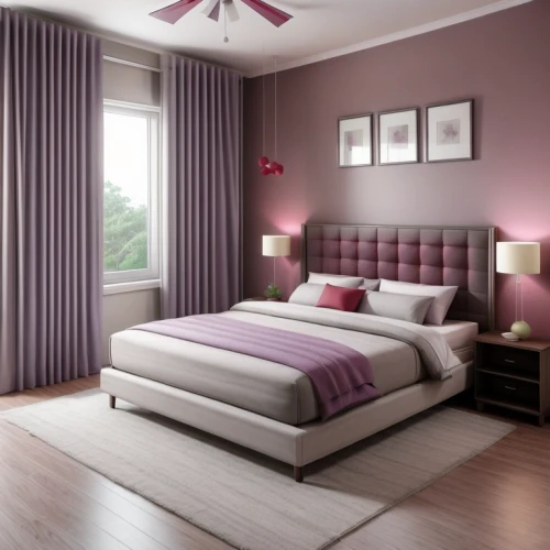 rovere,3d rendering,wallcoverings,modern room,search interior solutions,light purple,interior decoration,chambre,softline,bedroom,wallcovering,render,decortication,bedroomed,purple chestnut,bedrooms,decors,contemporary decor,3d render,purple