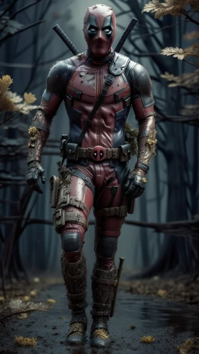 dead pool,deadpool,juggernaut,vanterpool,mercenary,tartman,daredevil,crossbones,deathstroke,actionfigure,red super hero,3d render,mercenario,deadshot,triggerman,gantman,kuperman,sackman,dubius,hammerman