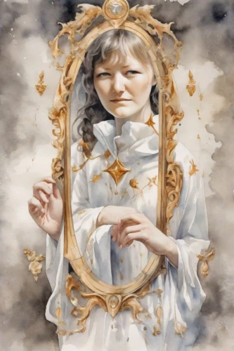 communicant,the angel with the veronica veil,patroness,saint therese of lisieux,sspx,carmelite order,the prophet mary,carmelite,holy communion,baroque angel,dove of peace,joan of arc,communicants,mary 1,cherubim,angelology,eucharistic,the angel with the cross,ewtn,rosicrucians,Digital Art,Watercolor