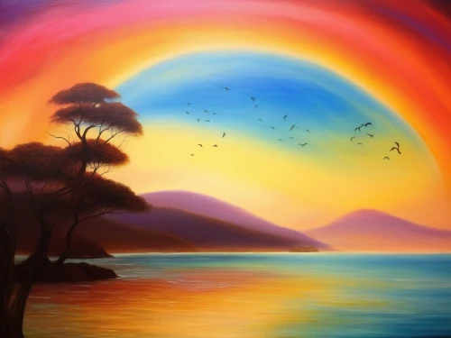 rainbow background,rainbow clouds,colorful background,landscape background,background colorful,rainbow bridge,nature background,crayon background,abstract rainbow,rainbow pencil background,rainbow colors,splendid colors,windows wallpaper,rainbow jazz silhouettes,fantasy landscape,rainbow waves,colorful light,art background,harmony of color,dreamscapes,Illustration,Realistic Fantasy,Realistic Fantasy 37