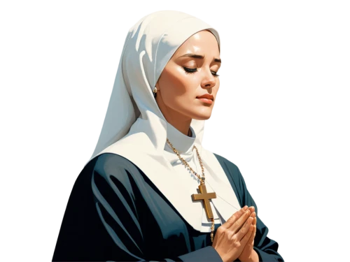 carmelite,lacordaire,carmelite order,nunsense,the prophet mary,rosary,novitiate,foundress,postulant,medjugorje,prioress,praying woman,fatima,woman praying,clergywoman,mama mary,mother mary,catholique,patroness,novena,Conceptual Art,Oil color,Oil Color 04