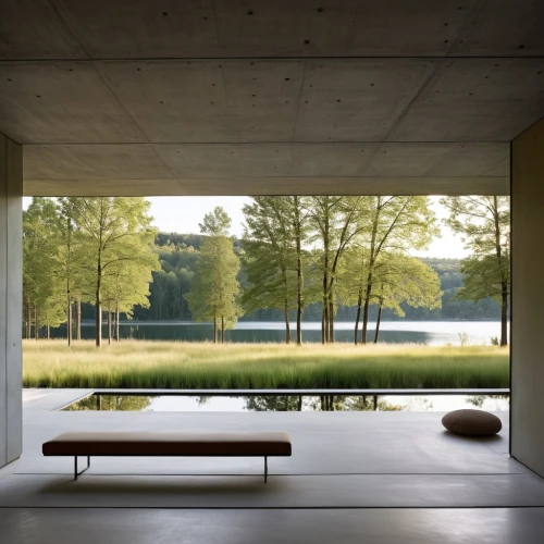 amanresorts,snohetta,corten steel,chipperfield,minotti,concrete slabs,exposed concrete,rietveld,tugendhat,zumthor,concrete ceiling,breuer,lalanne,bertoia,archidaily,mirror house,mies,aalto,interior modern design,forest house,Photography,General,Realistic