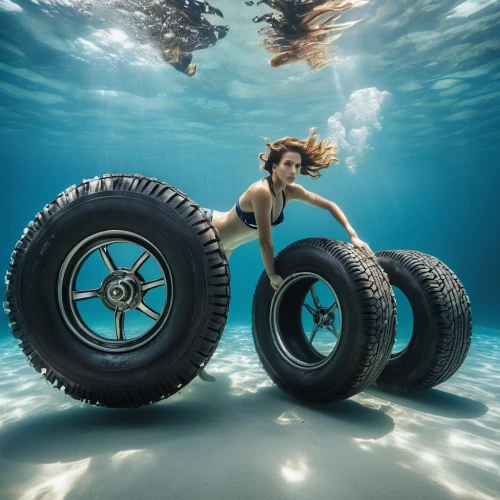 summer tires,tires,whitewall tires,tires and wheels,car tyres,tyre,underwater playground,tyres,submersible,under the water,car tire,tire,girl with a wheel,soundstream,used lane floats,old tires,car wheels,submersibles,life saving swimming tube,gyroscopic,Photography,Artistic Photography,Artistic Photography 01