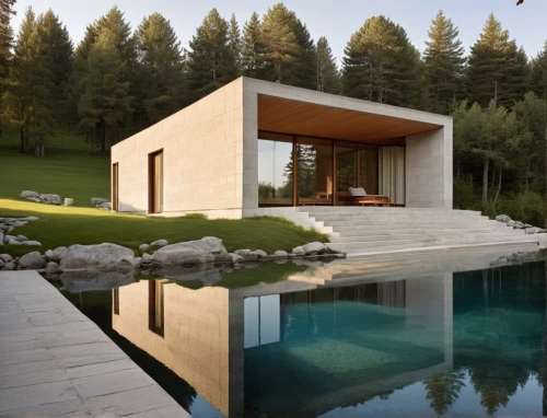 pool house,corten steel,modern house,summer house,house with lake,house in the mountains,mid century house,cubic house,snohetta,house in mountains,forest house,3d rendering,dunes house,modern architecture,timber house,bohlin,house by the water,summer cottage,inverted cottage,chalet,Photography,General,Realistic