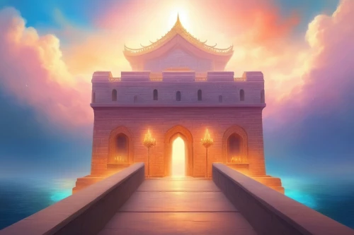 hall of supreme harmony,shrine,white temple,sanctum,background design,shrines,temples,agrabah,buddhist temple,temple,world digital painting,heaven gate,victory gate,gateway,thai temple,backgrounds,wishing well,dusk background,stone pagoda,monastery,Illustration,Realistic Fantasy,Realistic Fantasy 01