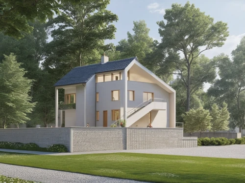 passivhaus,danish house,modern house,3d rendering,tugendhat,residential house,cubic house,model house,revit,sketchup,summer house,frame house,house hevelius,inverted cottage,progestogen,pavillon,villa,house shape,columbarium,holiday home,Photography,General,Realistic