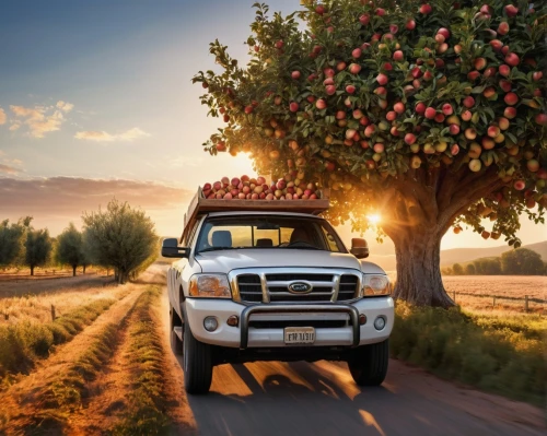 almond trees,argan tree,ford truck,fruit picking,orchardist,southern wine route,pickup truck,pickup trucks,argan trees,pick-up truck,almond tree,apple harvest,agrobusiness,orchards,landstar,landrover,pick up truck,rowanberries,apple orchard,vehicle transportation,Photography,General,Commercial