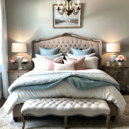 bedchamber,headboard,bedstead,headboards,bedspreads,daybed,bedroom,bed,guest room,daybeds,bridal suite,bed linen,blue pillow,bedspread,highgrove,bedding,pearl border,housedress,chambre,bedrooms,Photography,General,Realistic