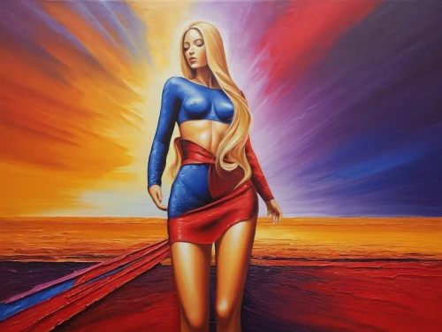 bodypainting,miracleman,oil painting on canvas,art painting,pintura,superwoman,welin,adnate,body painting,supergirl,inanna,female body,klarwein,liberto,neon body painting,dubbeldam,super woman,lachapelle,oil painting,pintor,Conceptual Art,Daily,Daily 02