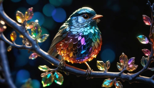 ornamental bird,colorful birds,an ornamental bird,decoration bird,beautiful parakeet,beautiful bird,color feathers,ocellated,colorful tree of life,bejewelled,glass yard ornament,colorful light,jewelled,colorful glass,glass ornament,night bird,nocturnal bird,splendid colors,exotic bird,tropical bird,Photography,Artistic Photography,Artistic Photography 02