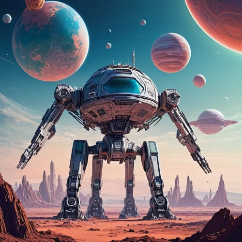 valerian,sci fiction illustration,robot in space,gas planet,tatooine,sci fi,homeworld,interplanetary,sci - fi,spaceborne,coruscant,droid,homeworlds,barsoom,scifi,planetrx,technosphere,metru,futuristic landscape,mellars,Conceptual Art,Sci-Fi,Sci-Fi 04