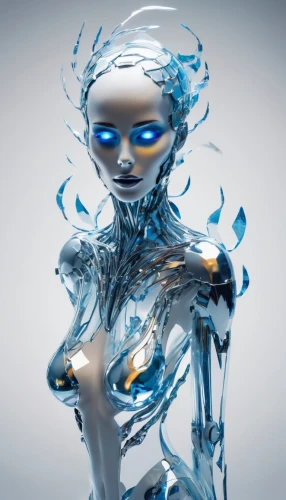 humanoid,transhuman,ice queen,cortana,crystallize,fluidity,transhumanism,cybernetic,cybernetically,crystallization,fractalius,crystalize,water creature,cyberspace,ice,cryonics,water nymph,crystalized,superfluid,hydrogel,Conceptual Art,Fantasy,Fantasy 02