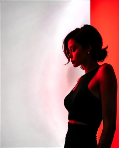 back light,backlit,redlight,backlit shot,woman silhouette,backlighted,backlight,backlighting,red light,back lit,videoclip,scene lighting,backlights,sillouette,silhouette,the silhouette,red background,chiaroscuro,video scene,gryner,Illustration,Black and White,Black and White 33