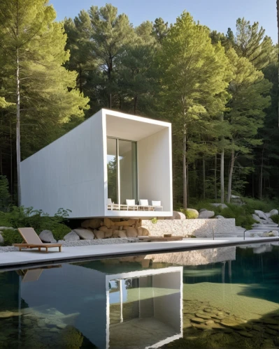 summer house,pool house,inverted cottage,mid century house,dunes house,cubic house,summerhouse,mirror house,summer cottage,bohlin,bunshaft,mid century modern,forest house,amanresorts,prefab,deckhouse,snohetta,beach house,squam,modern house,Photography,General,Realistic