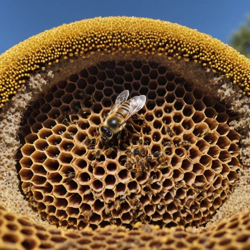 pollen warehousing,honeycomb structure,pollen,building honeycomb,western honey bee,solitary bees,honey bee home,bee,bee hive,pollina,beekeeping,waspy,apiculture,apis mellifera,beekeeper,bee hotel,bee house,bee eggs,apiaries,pollinia,Photography,General,Realistic