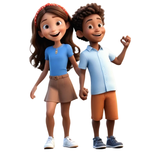 little boy and girl,cute cartoon image,vintage boy and girl,boy and girl,upin,girl and boy outdoor,francella,3d render,3d rendered,retro cartoon people,chiquititas,lindos,cute cartoon character,scottoline,floricienta,innoventions,renderman,3d albhabet,3d model,oddparents,Photography,General,Realistic