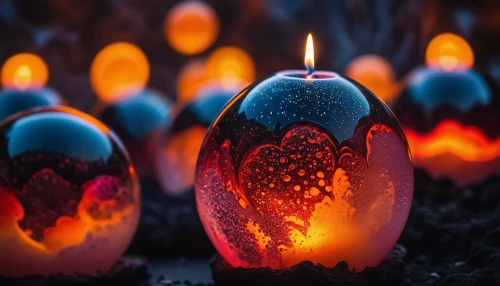 luminarias,colorful sorbian easter eggs,colorful eggs,easter fire,lava balls,colored eggs,pysanka,tealight,the painted eggs,lava stones,sorbian easter eggs,tealights,painted eggs,votives,pysanky,embers,burning candles,ostern,tea light,tea lights,Photography,General,Fantasy