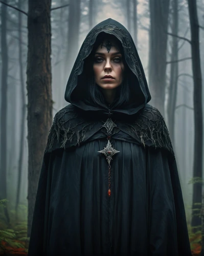 hecate,gothic portrait,volturi,the witch,magwitch,gothic woman,sokurov,arya,morwen,sorceresses,morgause,witchfinder,malefic,prioress,handmaid,jadis,heda,darkling,cloaks,the enchantress,Illustration,American Style,American Style 07