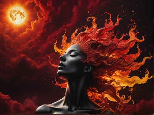 fire siren,infernal,flame spirit,fiery,flame of fire,pillar of fire,aflame,ignited,burning hair,fire angel,afire,samuil,incinerate,combustion,inferno,fire background,ablaze,hellfire,eruptive,burning earth,Photography,Artistic Photography,Artistic Photography 05