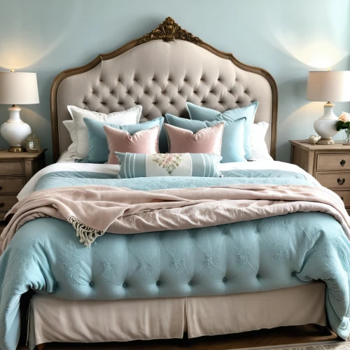 bedspreads,bedspread,bed linen,bedding,blue pillow,headboard,bedchamber,headboards,bedstead,bed,coverlet,bedclothes,bedcovers,daybeds,linens,daybed,bedsheets,mazarine blue,bridal suite,decoratifs,Photography,General,Realistic