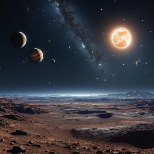 exoplanets,planetary system,exoplanet,extrasolar,planetary,planets,alien planet,galaxias,barsoom,space art,jupiters,galilean moons,astrobiology,inner planets,binary system,eridani,alien world,saturnrings,interplanetary,habitability,Photography,General,Realistic