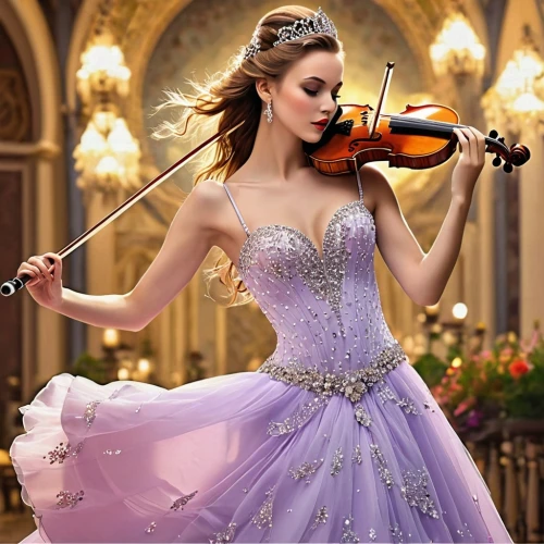 woman playing violin,violinist,violin woman,violin player,violin,violinist violinist,violist,playing the violin,valse music,purple dress,violetta,purple,celtic woman,la violetta,lilac,violaceous,lilac blossom,violette,ball gown,maxon,Photography,General,Realistic