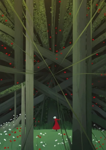 cartoon forest,the forest,the forest fell,the forests,tree grove,forest of dreams,forest,holy forest,red tree,cartoon video game background,fairy forest,the woods,red string,arrietty,forest anemone,forest ground,fallen petals,thicket,forest man,pixeljunk,Illustration,Japanese style,Japanese Style 08