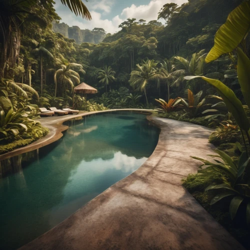 tropical jungle,tropical island,tropical forest,tropical house,tropical greens,tropics,infinity swimming pool,rainforests,neotropical,outdoor pool,volcano pool,swimming pool,costa rica,tropicale,rainforest,tropical,gondwanaland,intertropical,underwater oasis,pools,Photography,General,Cinematic