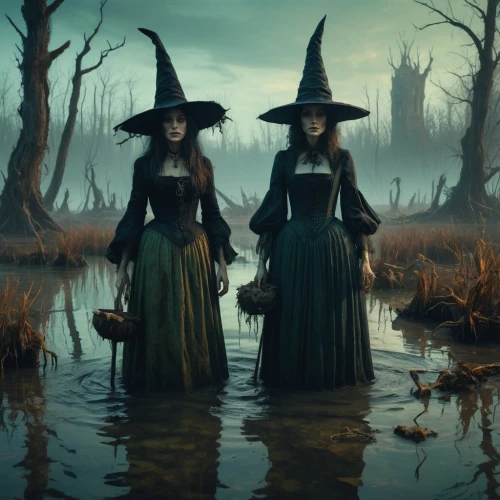 witches,witches' hats,sorceresses,coven,celebration of witches,covens,witching,bewitching,bewitches,bewitch,witch's hat,enchanters,witches' hat,priestesses,gothic portrait,canonesses,witches legs,witchery,witches legs in pot,witch house,Art,Classical Oil Painting,Classical Oil Painting 35