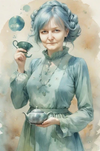 schierke,schierholtz,schierstein,woman holding pie,woman with ice-cream,victorian lady,sokurov,woman drinking coffee,narcissa,pouring tea,woman eating apple,candlemaker,girl with cereal bowl,delenn,watercolor tea,watercolor women accessory,tea art,maidservant,bluestocking,silversmith,Digital Art,Watercolor