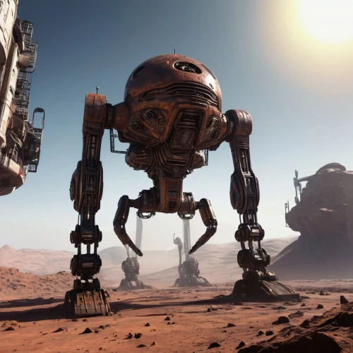 battletech,dreadnought,mars rover,mellars,helghan,mechwarrior,sci fi,cosmodrome,wastelands,robotlike,barsoom,walle,sentinels,planetside,droid,mechanized,robotham,automatons,droids,robotics,Conceptual Art,Sci-Fi,Sci-Fi 13