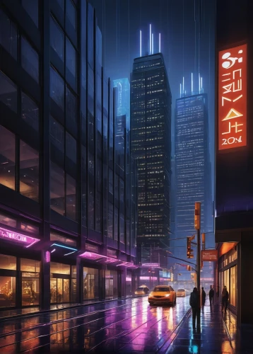 cybercity,shinjuku,guangzhou,kamurocho,cityscape,shanghai,tokyo city,chongqing,tokio,tokyo,chengdu,city at night,susukino,metropolis,akiba,chengli,skyscrapers,skyscraper,kowloon,business district,Illustration,Vector,Vector 13