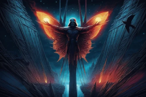 archangel,the archangel,icarus,zauriel,pheonix,fire angel,angel of death,risen,hawkman,angel,samuil,portal,angelfire,fenix,angelology,pillar of fire,zadkiel,volador,the angel with the cross,angeles,Illustration,Realistic Fantasy,Realistic Fantasy 25