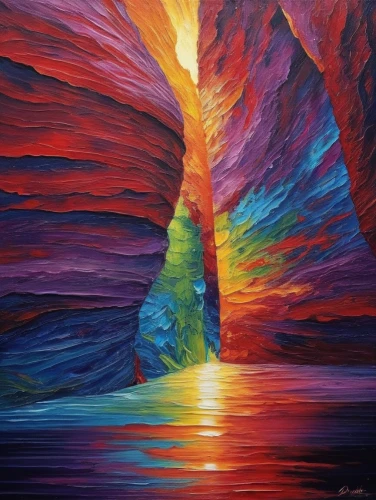 danxia,rainbow bridge,cave on the water,abstract rainbow,sea caves,colorful background,rainbow waves,el arco,narrows,colorful water,red cliff,antelope canyon,natural arch,three point arch,rock formation,colorful light,rainbow background,colored rock,uluru,rock arch,Illustration,Realistic Fantasy,Realistic Fantasy 25