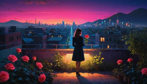 world digital painting,cityscape,dusk background,dusk,evening city,above the city,in the evening,evening atmosphere,soir,la violetta,hosseinpour,before the dawn,digital painting,colorful city,city view,escapism,summer evening,romantic rose,pink dawn,sky rose,Photography,General,Natural