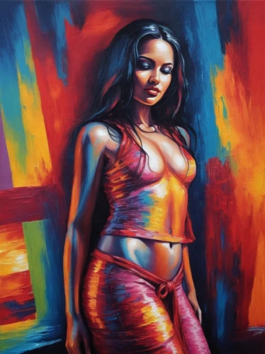 belly painting,maraj,oil painting on canvas,pregnant woman icon,pregnant woman,monalisa,art painting,neon body painting,oil painting,tatianna,oil on canvas,taraji,uhura,paschke,amerie,indigenous painting,spray paint,thick paint,lumidee,world digital painting,Illustration,Realistic Fantasy,Realistic Fantasy 25