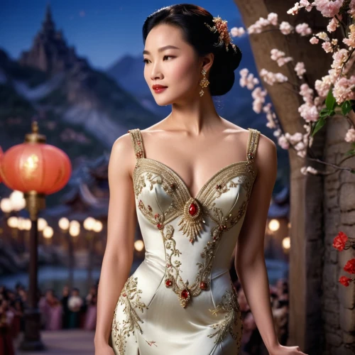 cheongsam,oriental princess,xiaoqing,vintage asian,qipao,mulan,zilin,oriental girl,miss vietnam,yangmei,asian woman,yifei,chaumet,oriental,evening dress,jinling,asian vision,oriental painting,yuanpei,jinglei,Photography,General,Cinematic