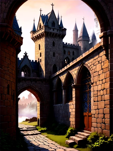 medieval castle,castleguard,castle of the corvin,knight's castle,kirkwall,templar castle,castlelike,kotor,castle,medieval,castle keep,blackgate,medieval town,castles,castle iron market,city gate,castel,peter-pavel's fortress,castellated,forteresse,Illustration,American Style,American Style 13