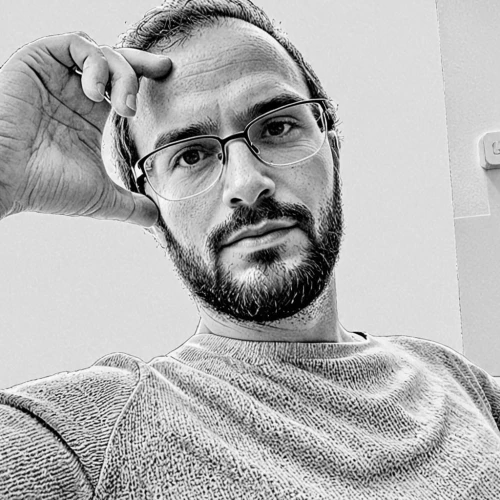 diamantopoulos,bespectacled,reading glasses,posehn,shlomo,bifocals,spectacled,baard,unshaven,barbas,intelectual,geeky,nerdy,pattillo,professorial,black and white photo,shorn bush,specs,shorn hedge,barbu,Design Sketch,Design Sketch,Black and white Comic