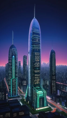 cybercity,cybertown,megacorporations,coruscant,cyberport,megacorporation,guangzhou,futuristic architecture,dubia,coruscating,dubai,futuristic landscape,skyscrapers,skylstad,skyscraper,mubadala,supertall,the skyscraper,capcities,ctbuh,Illustration,Retro,Retro 05